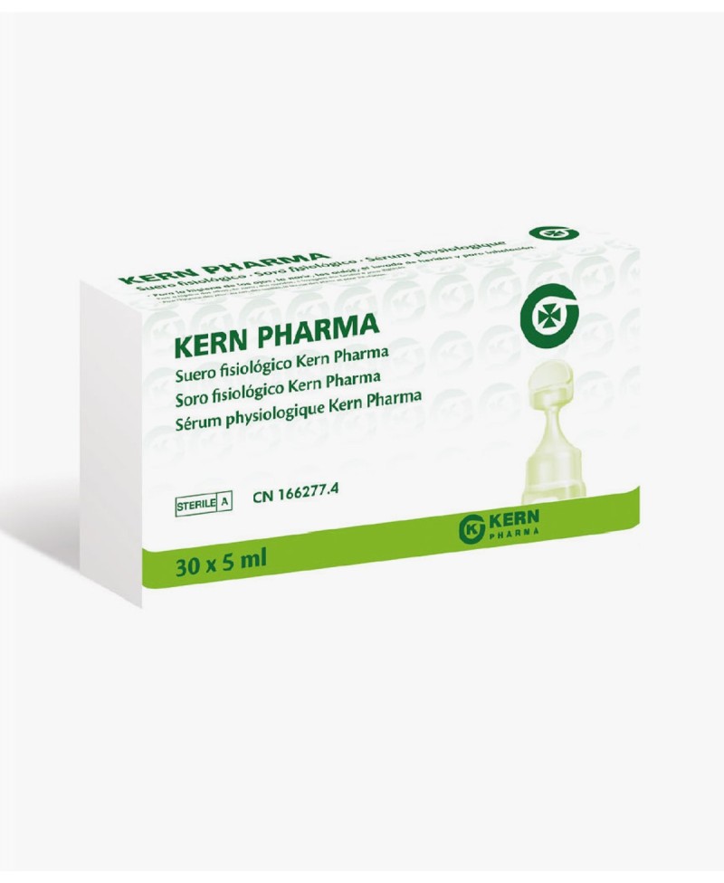 KERNPHARMA SUERO FISIOLOGICO UNIDOSIS 5 ML 30 U